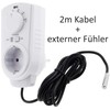 Socket Thermostat, Max. 3500 W, On/Off/Auto, 230 V for Heating