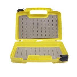 Aventik Streamer Fly Boxes Click Lock Large Streamer Flies Foam Storage Fishing Box Tackle Box Boating Fishing Boxes 14X11X3.35inch/10.43X8.27X3.15inch (SF2 Olivine B+B Foams-14X11X3.35inch)