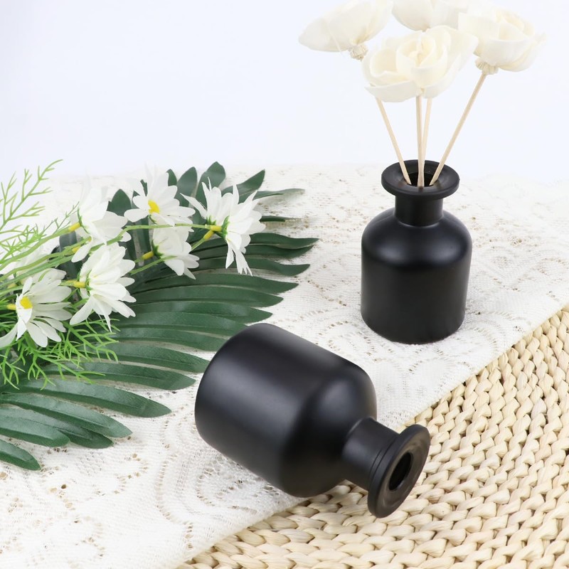 ZJIVQO Glasdiffusor-Fläschchen, Aromatherapie-Behälter, Duftdiffusor-Flaschen für DIY ätherisches Öl, Diffusor, Geschenk,