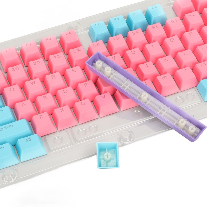 PBT Keyboard Keycaps 2 Color Injection Molding Light Transmission OEM