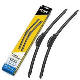 Quiet Windshield Wiper Blades for Jeep Wrangler 2007-2017 (15" + 15" Front Wiper Set)