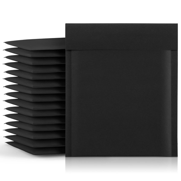 Fuxury Kraft Bubble Mailer 8.5x12 Inch 25 Pack，Strong Adhesion Padded