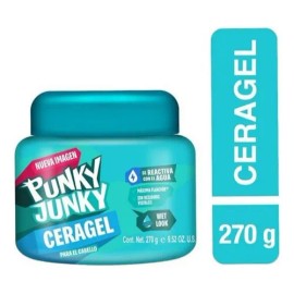 Ceragel Para Cabello Punky Junky 270g