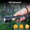 MILAOSHU Rechargeable Flashlights 990000 High Lumen, 5000 ɱAh ΒATTERY LED