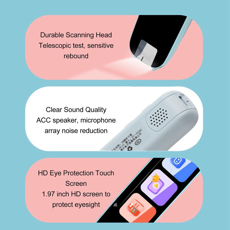 Smart Scanner Pen Language Translator Electronic Dictionary English Learning Scanning