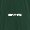 Russell Athletic Performance Two-Button Solid Jersey Dark Green M