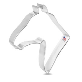 Foose Horse Head Cookie Cutter 3.5 in