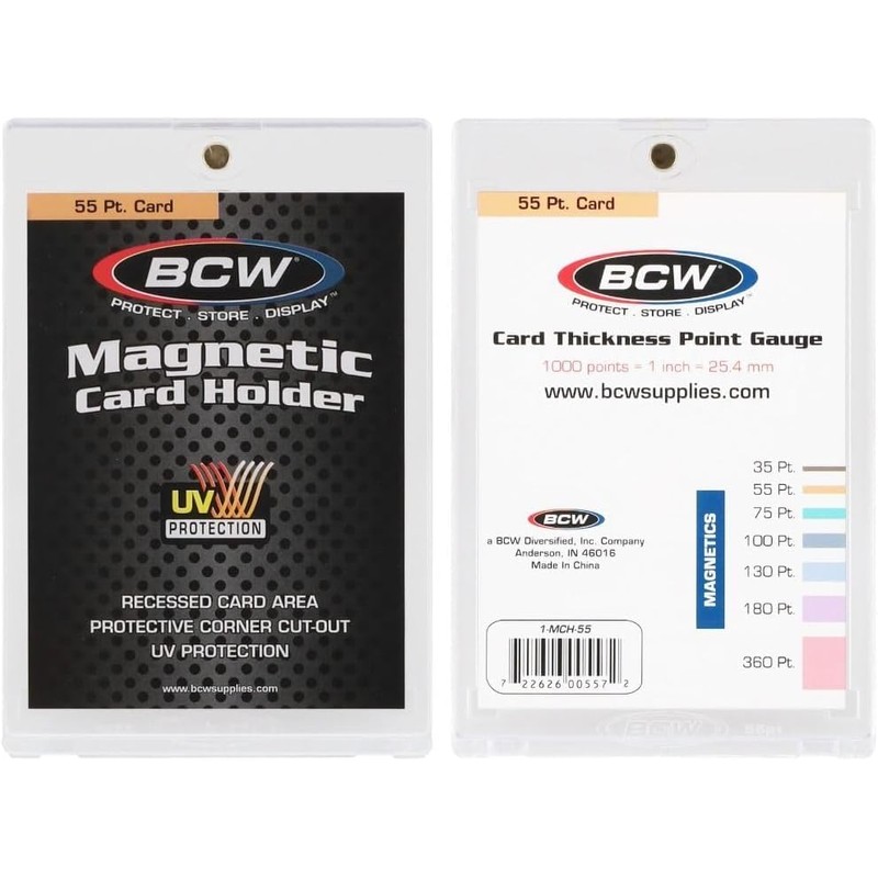 BCW Magnetic Card Holder (Thick Cards, 55 pt)