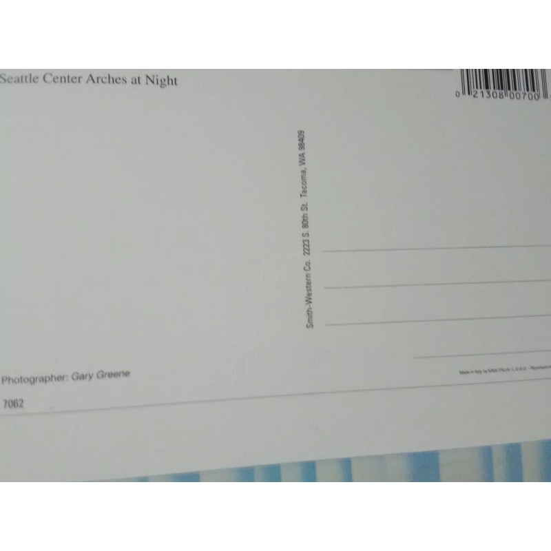 SMITH WESTERN POST CARD COMPANY NEW GLOWING CHROME POST CARD