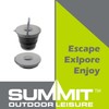 VFM e-Store - Camping Bucket Lid Easy Carry Handle Collapsible