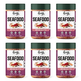 Pereg Seafood Seasoning (4.25 Oz x 6 Pack) - Seafood Seasoning Spice Blend for Fish, Salmon - Non-GMO – Sugar-Free