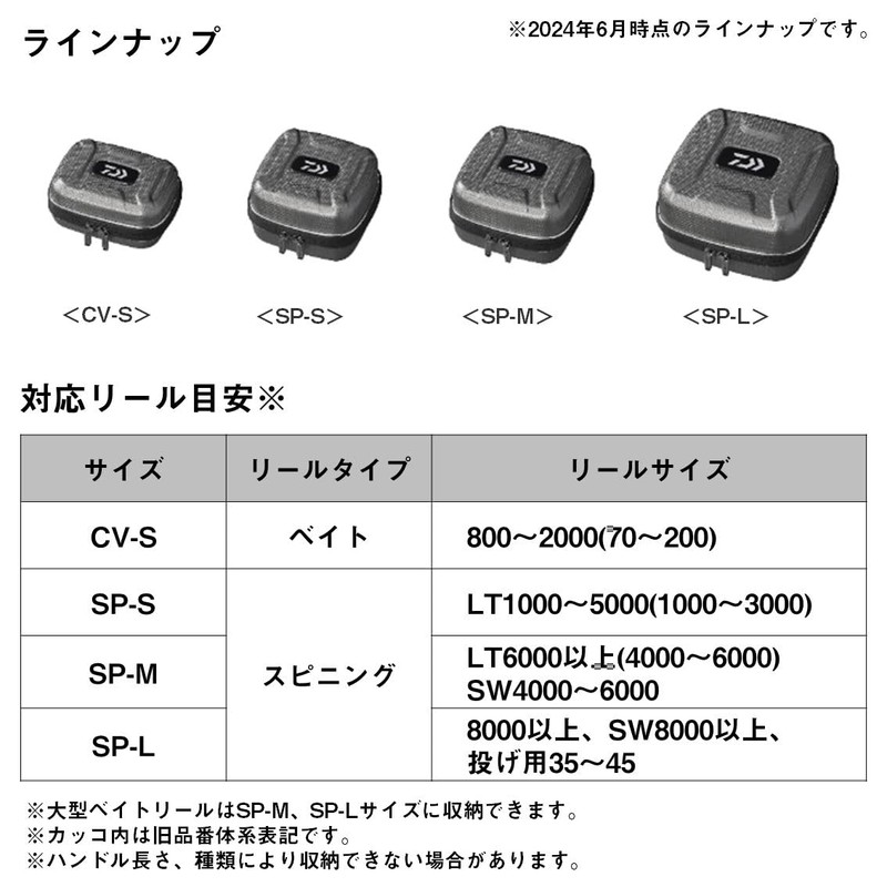 Daiwa (DAIWA) Bag・Tackle Storage Items/Bag Semi Hard Reel Cover SP-S(A)