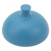 Blue Silicone Palm Chest Percussion Cup Pressure Drum Massage Chest