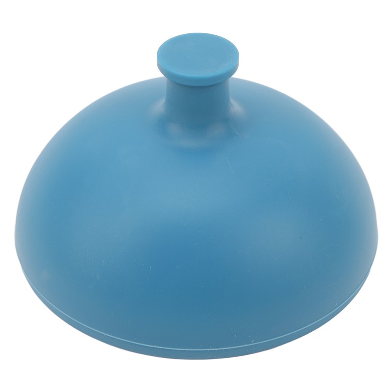 Blue Silicone Palm Chest Percussion Cup Pressure Drum Massage Chest