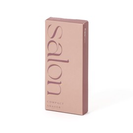 Francfranc Salon Compact Shaver Pink Face Shaver with Eyebrow Comb Present Gift