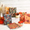Tenceur 24 Pcs Fall Candy Gift Bags Bulk Kraft Paper