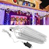 4W Meteor Shower Lights 7V 6.6ft IP65 Waterproof Plastic Christmas