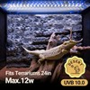 WACOOL TERRA Dimming LED UVB Reptile Light, 24“ LED Reptile
