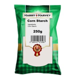 250g Corn Starch Flour, Maize Cornflour, gravy sauce thickener, cornmeal powder fine - Harry Harvey