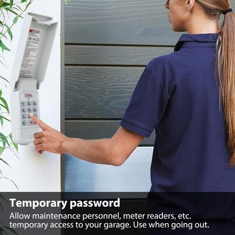 BGEHHCY New Version Wireless Keyless Entry Keypad 37224R for Genie