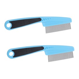 FOMIYES Ergonomic Handle Fine Tooth Comb for Dandruff Removal Scalp Grooming for Hair