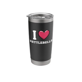 I Love Kettlebells Stainless Steel Insulated Tumbler