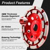 FOCSTOL Diamond Cup Wheel - 125 mm x 22.23 mm
