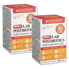 USA Daniscosa Body Lab Postbiotics Lactobacillus 60 Capsules / USA 다니스코사 바디랩 포스트바이오틱스 유산균 60캡슐X2 장건강 프로바이오틱스 100억 생유산균 lgg유산균