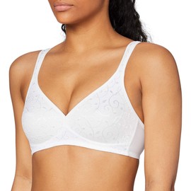 Triumph Women’s Non-Wired Bra, Elegant Cotton N - Non-Wired 100C