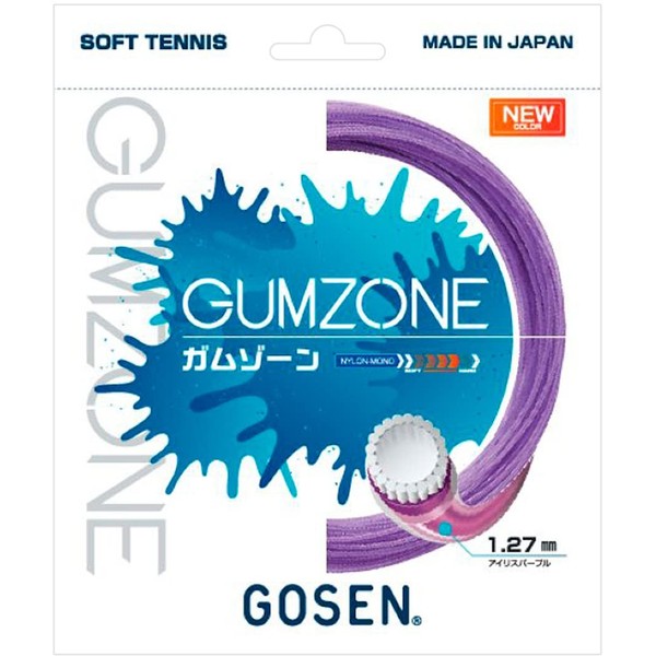 Gosen GOSEN Soft Tennis String GUMZONE Gum Zone SSGZ11 Single