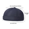 YAMEE Docker Cap Men's Summer Mesh Lightweight Breathable Sailor Hat