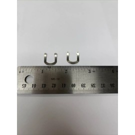 GM Lot of Two (2) GM Strattec Door Lock Pawl Lever Metal Retainer Clip 321459