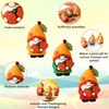 15pcs Mini Fall Gnomes Figurines, Lovely Small PVC Miniature Gnomes