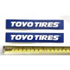 Unbranded 2 TOYO TIRES DECALS STICKERS drags offroad drifting imsa