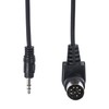 QIANRENON Midi 8 Pin Din Plug to TRS 3.5mm Jack