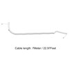 sourcing map Telephone Handgerät Kabel 4P4C 22.97Ft Coiled Cable for