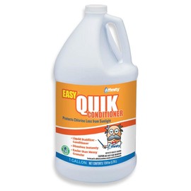 Affinity® Easy Quik Conditioner | Fast-Acting Convenient Liquid Chlorine Stabilizer | Superior to Granular Products | Won't Change Water Balance | Raises CYA 32 ppm in 10000 gals | 1 Gallon