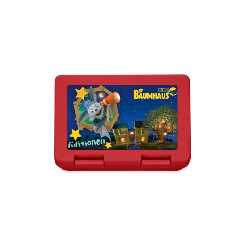 Spreadshirt KiKA Tree House with Fidi Telescopic Lunch Box, One