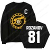 Cross-Border European Size Llya Rozanov 81 Intense Competition Crew Neck