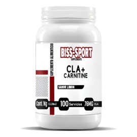 Cla + Carnitina Biss-sport Suplemento 1kg En Polvo 100servis