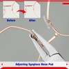 GOLD DEER Nose Pad Arm Adjusting Pliers Eyeglass Arms Frame