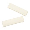2Pcs Car Dome Light Lamp Lens Interior Roof Map Housing