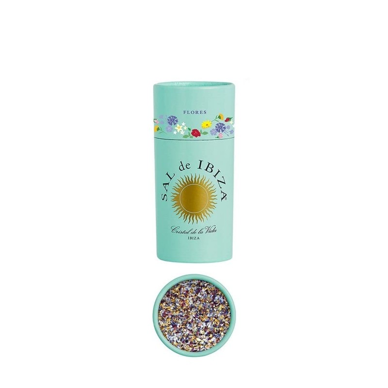 Sal De Ibiza Granito Salt Shaker (Flower Petals, 2.65 Ounce)
