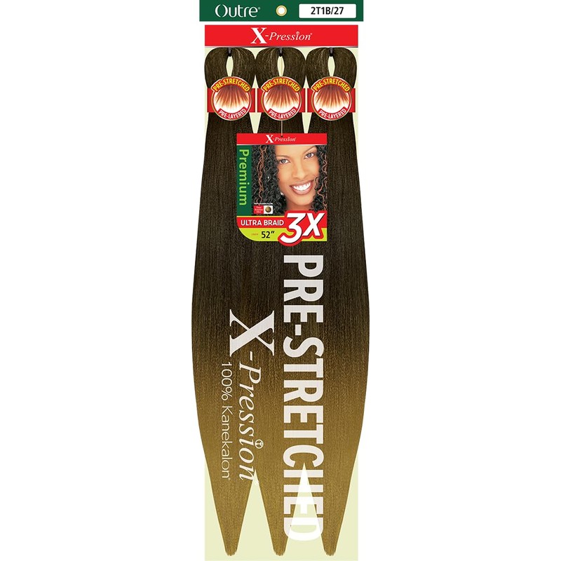 Outre X-Pression Braid - Pre Stretched Braid 52" 3X (3