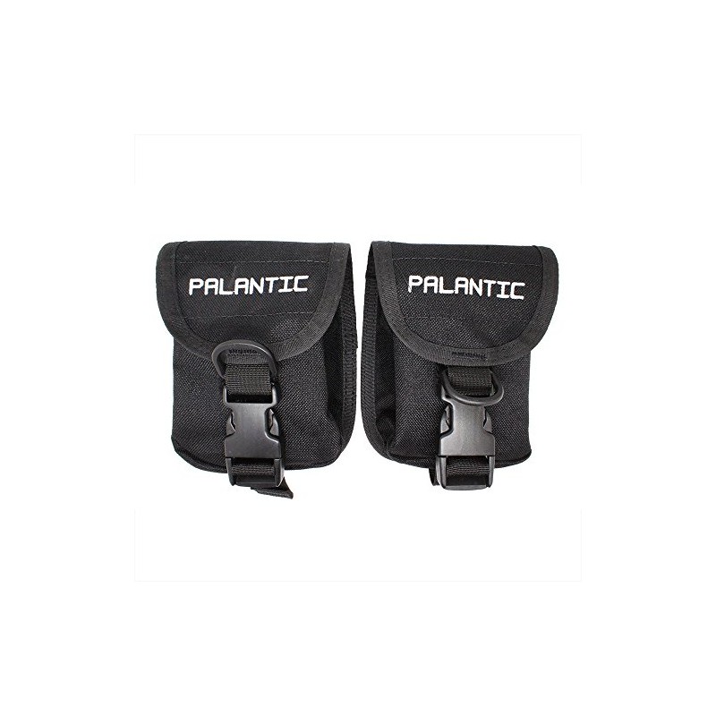 Palantic Scuba Diving Trim Counter Weight Pocket Pouch with QR