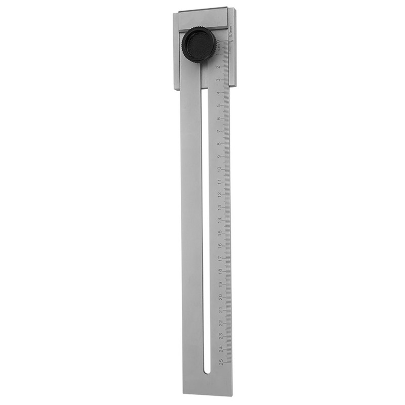 0-250mm Measurement Range High Accuracy Woodworking Marking Ruler Gauge Measurement