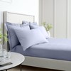 Bianca 200 Thread Count Cotton Percale Standard Pillowcase Pair Lavender
