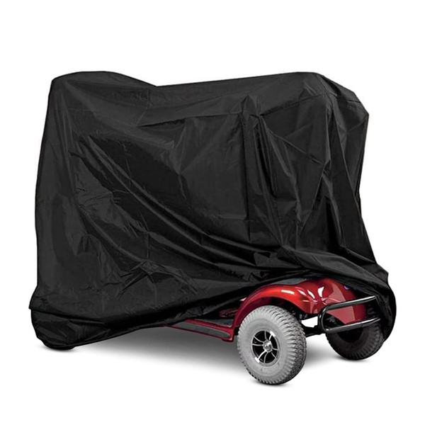 HERCHR Eldly Mobility Scooter Cover, Window Cover, Mobility Scooter, Waterproof, Outdoor, 140 x 66 x 91 cm