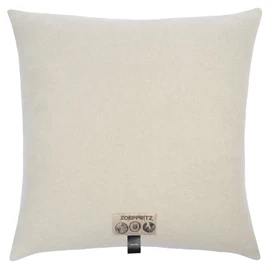 Zoeppritz 702291-090-50x50 Soft Fleece Cushion Cover with Distinctive Cashmere Handfeel, Colour: 090 Clay, Easy Care, Suitable for Allergy Sufferers, Dimensions: 50 x 50 cm