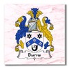 Carpe Diem Designs Burns Family Crest/Coat of Arms Ceramic Tile